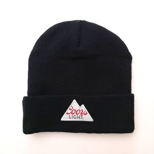 NWOT Toronto Raptors Coors Light Cuff Touque Beanie, black